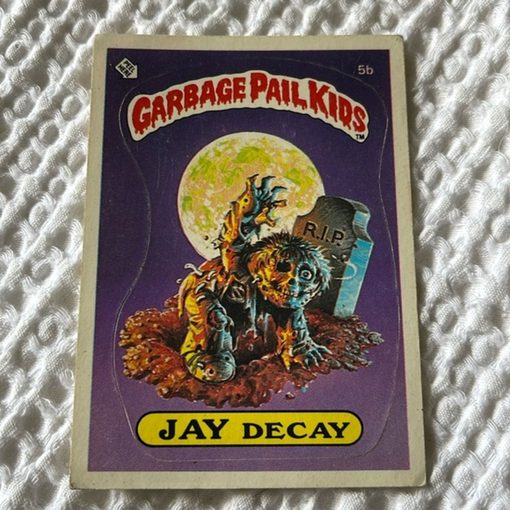 Garbage pail kids jay decay 5b 1985